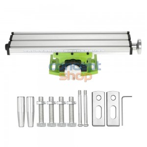 CONCEPT 31090 - posuvn&yacute; kř&iacute;žov&yacute; stůl s T dr&aacute;žkou pro fr&eacute;zku, vrtačku, fr&eacute;zu